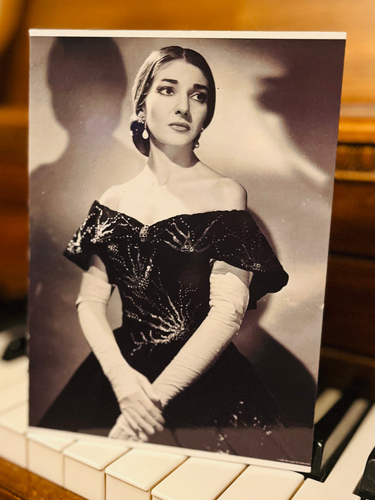 Maria Callas - Greeting Card